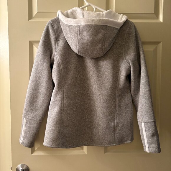 Grey Fleece-Lined North Face Jacket - Picture 2 of 8